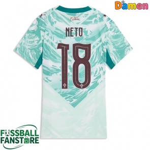 Portugal Pedro Neto #18 Replik Auswärtstrikot Damen WM 2026 Kurzarm